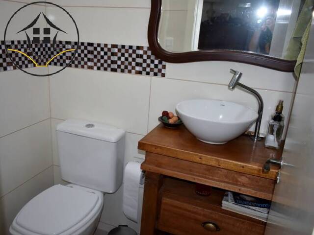 Lavabo da casa com 3 dorm no Buenavista